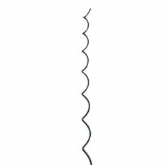   Paradicsomkaró acél 1.7m zöld festett 140183 Tomato spiral epoxy