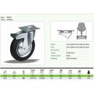 Kerék önbeálló talpas fém felnis fékezhető 200 30343