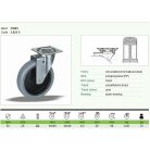 Bútorgörgő talpas szürke 50 33983