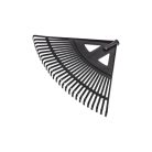 Lombseprű műanyag 60cm íves fekete (4543)