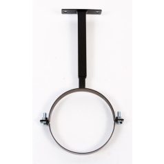 Fekete csőbilincs 130mm