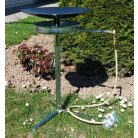 Sütőtárcsa állványos, gázégővel