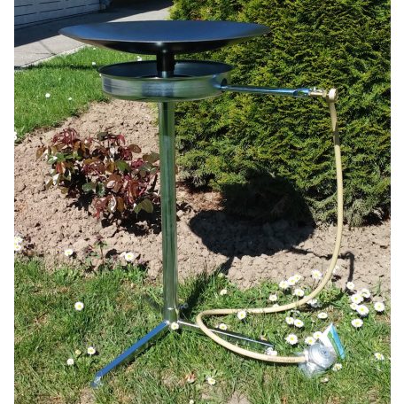 Sütőtárcsa állványos, gázégővel