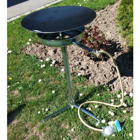 Sütőtárcsa állványos, gázégővel