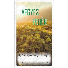 Matrica vegyes fehérbor 50db/csom