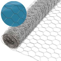   Csibefonat horganyzott 50cm osztás:25x25mm átm:0.7mm <10m>