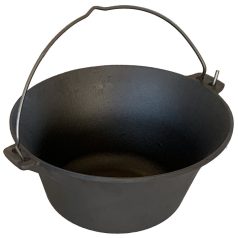 Öntvény gulyás bogrács 10,8 L (370x175)