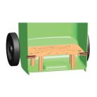 Komposzt BIO kuka 240 L BARNA kerekes