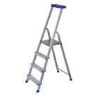 Munkalétra erősített 4 fokos alu (150 kg)
