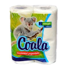   Coala papírtörlő 2 t. 2 r. 100% cellulóz 2x45 lap Fehér 24/#