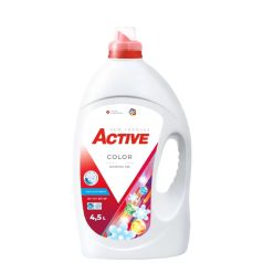 Active mosószer folyékony 4,5 L Color 90 mosás