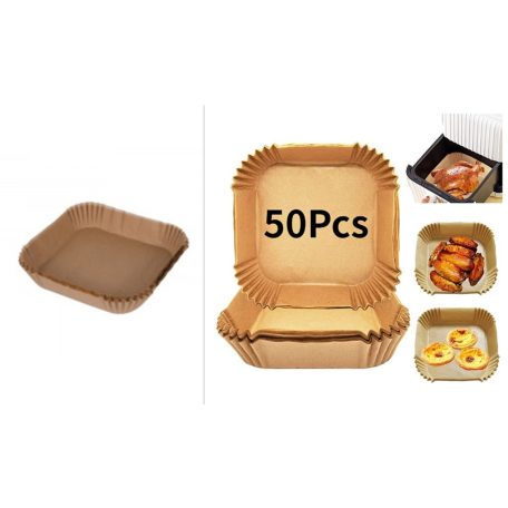 Sütőpap.Tálca15X15-20X20 50Db E-538