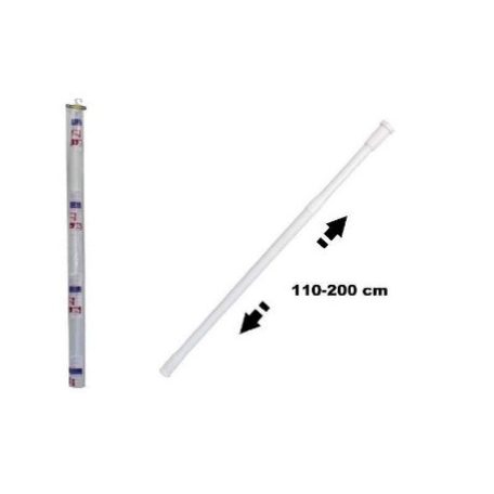 Zuhanyfüggönyrúd teleszkópos 110 cm-200cm