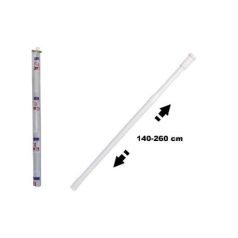 Zuhanyfüggönyrúd teleszkópos 140 cm-260 cm