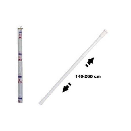 Zuhanyfüggönyrúd teleszkópos 140 cm-260 cm