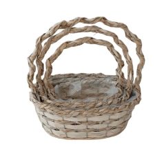 54-202 Fonott Füles Kosár Ovál "M"