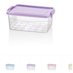 Műanyag multifunkcionális tároló doboz 6,5 L