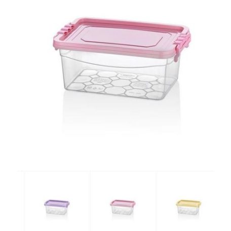 Tároló doboz tetővel 4 literes