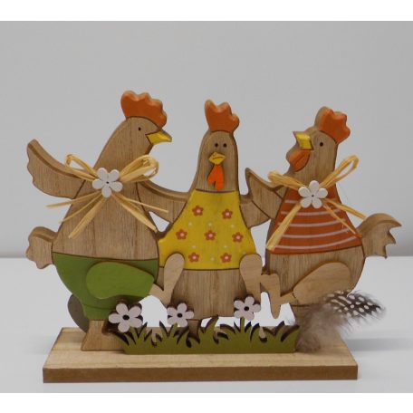 A Dekor 21Cm 3 Tyúkocska HY-4956 