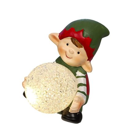 Kari Fig.Elf Led 14 Cm AT24-215