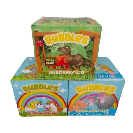 Kfújó Állatos/Unikornis/16Db *BUBORÉK