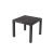Rattan Asztal 90X90 Cm Barna