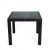 Rattan Asztal 90X90 Cm Antracit