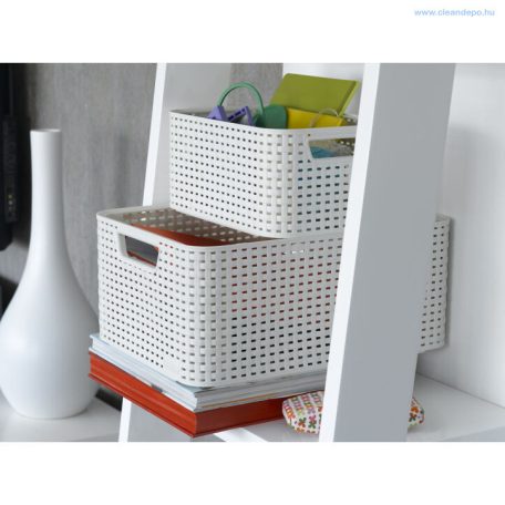 Rattan Hatású Műa.Kosár S