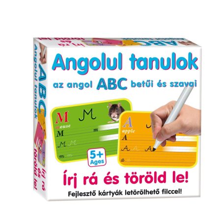 Készségfejlesztő játék Angolul tanulok ,Filc DD507