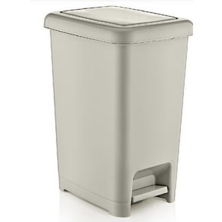 Dünya Pedálos szemetes 60 L Slim 01045