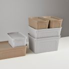 Dünya Tároló Doboz+Tető 27 L 30533