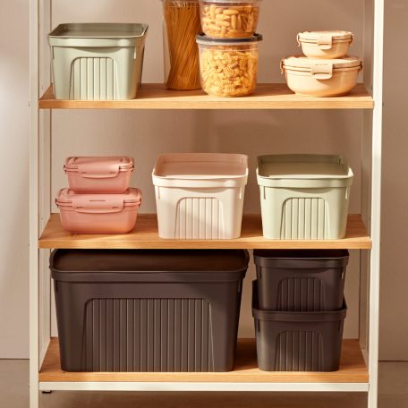 Dünya Tároló Doboz+Tető 27 L 30533