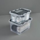 Dünya Fedeles Csatos Tároló 18 Lt 20031