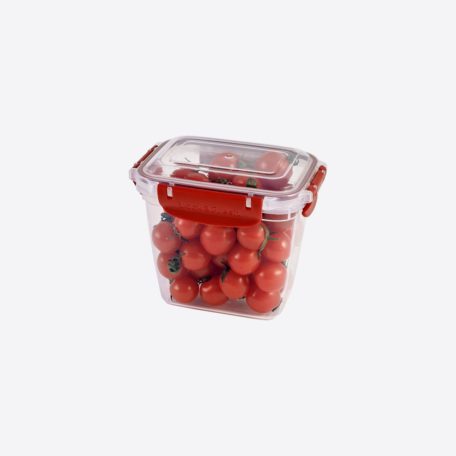 Pattintó záras Szögletes Ételtartó doboz  825 ml