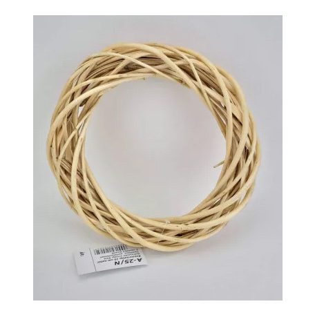 Koszorúalap 25 Cm Natúr A-25/N KOSZO