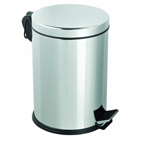 Fém Pedálos Szemetes 5 Lt Inox 403 
