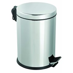 Fém Pedálos Szemetes 12 Lt Inox 405 
