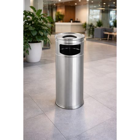 Fém Álló Hamutartó 60 Cm,Átm.1 Inox 491 