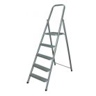 Létra 5 fokos fém, 150 kg teherbírással