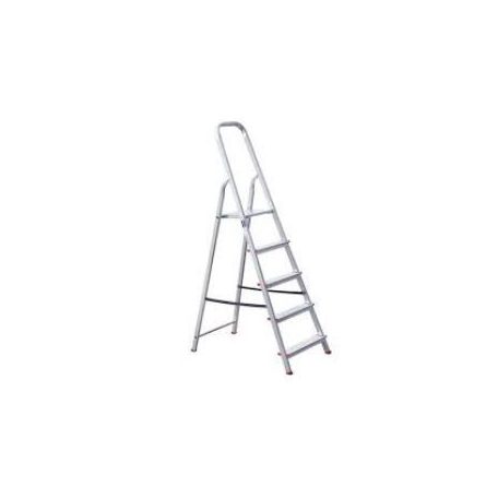 Létra 5 fokos fém 150kg-ig