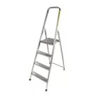 Létra 4 fokos fém 150kg-ig