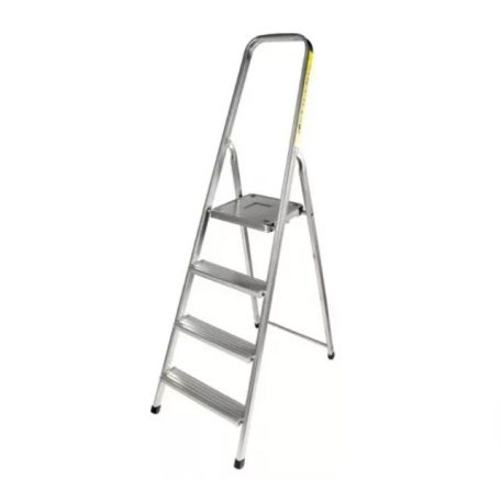 Létra 4 fokos fém 150kg-ig