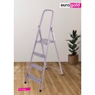 Létra 4 fokos fém 150kg-ig