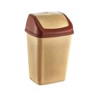 Poly Time Fantastic Szemetes, billenős 5 L Fehér