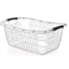 PolyTime  Ruháskosár Ovál 55X37. Trans E-291 