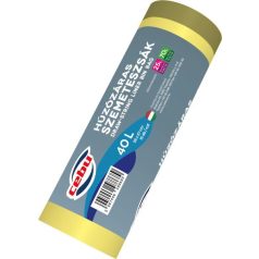 Szemeteszsák behúzós40L 15Db/Tek