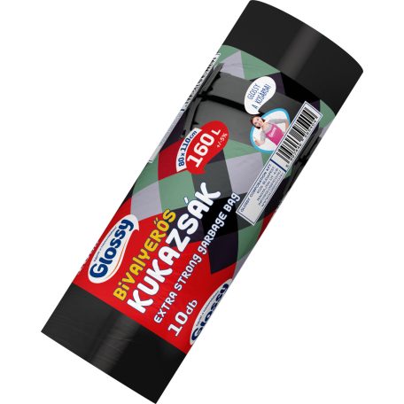 Szemeteszsák behúzós 160L