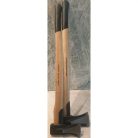 Hasító Fejsze Japán Tipusu 3Kg Nyélvédővel 2Db Fém Ékkel