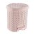 Rattan hatású pedálos szemetes  3 L  19,5×20,5×20,5 cm  01 1120