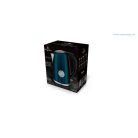 Berlinger Haus Metallic Aquamarine Line rozsdamentes acél elektromos vízforraló termosztáttal, 1,7 liter, 2200 W, sötétkék metál BH-9071